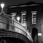 Ha'penny bridge from the north Quay